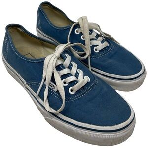Vans Low Top Blue Sneakers Men’s 5/Women’s 6.5
